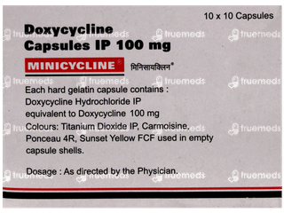 Minicycline Capsule 10